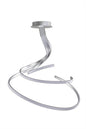 Mantra M5821 Nur XL Semi Ceiling 80W LED 3000K, 6200lm, Dimmable Silver/Frosted Acrylic/Polished Chrome, 3yrs Warranty - M5821 Ceiling