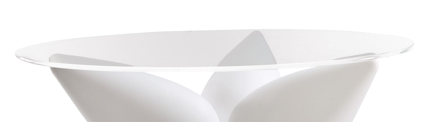 Mantra M1496 Palma Table 6 Light E27 Outdoor Glass/ IP44, Opal White/Clear Glass