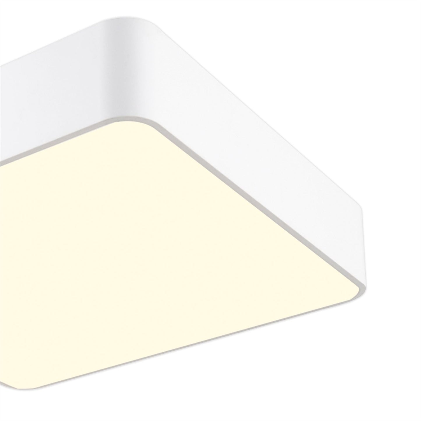 Mantra Fusion M6152 Cumbuco Ceiling 40cm Square, 35W LED, 3000K, 2350lm, White, 3yrs Warranty - M6152 Ceiling