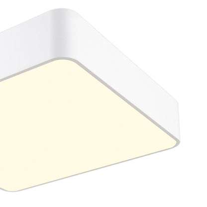 Mantra Fusion M6152 Cumbuco Ceiling 40cm Square, 35W LED, 3000K, 2350lm, White, 3yrs Warranty - M6152 Ceiling