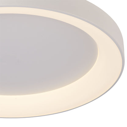 Mantra Fusion Niseko Ring Ceiling 65cm 48W LED, 3000K, 3900lm, White, 3yrs Warranty Ceiling