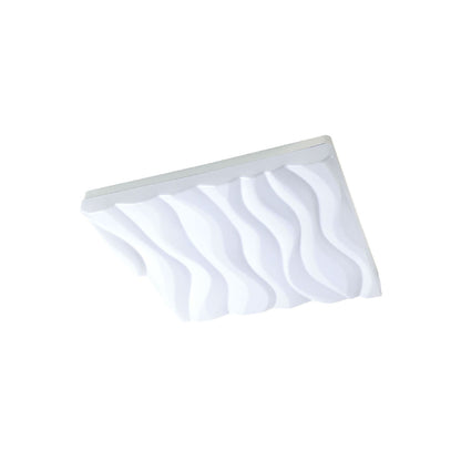 Mantra M5043 Arena Ceiling/Wall Light Large Square 45W LED IP44 3000K, 4050lm, Matt White/White Acrylic, 3yrs Warranty