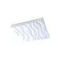 Mantra M5043 Arena Ceiling/Wall Light Large Square 45W LED IP44 3000K, 4050lm, Matt White/White Acrylic, 3yrs Warranty