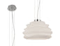 Mantra Fusion M6274 Nubole Pendant 40cm Round, 1 x E27 (Max 60W), Opal White
