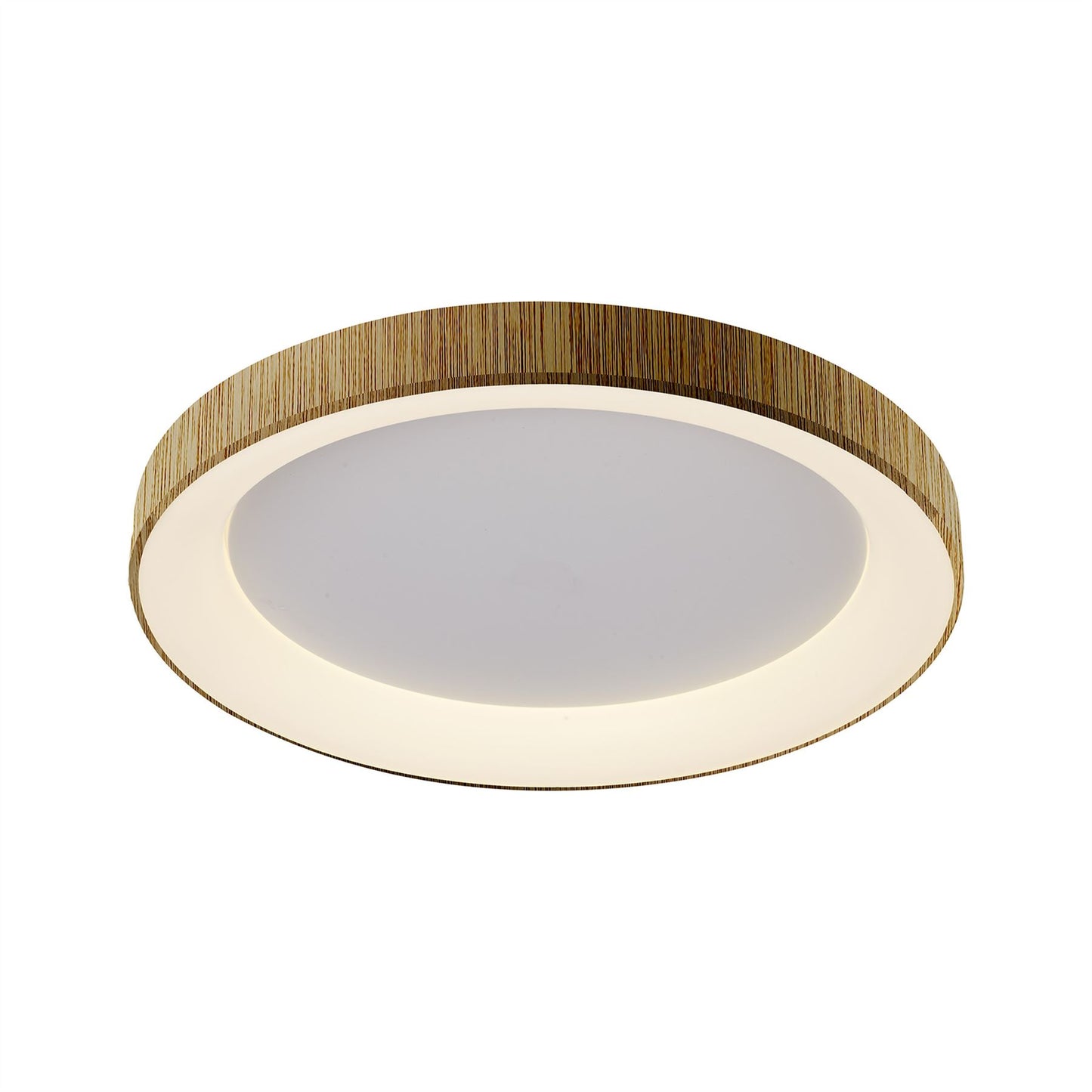 Mantra Fusion Niseko Ring Ceiling 65cm 48W LED, 3000K, 3900lm, Wood, 3yrs Warranty Ceiling