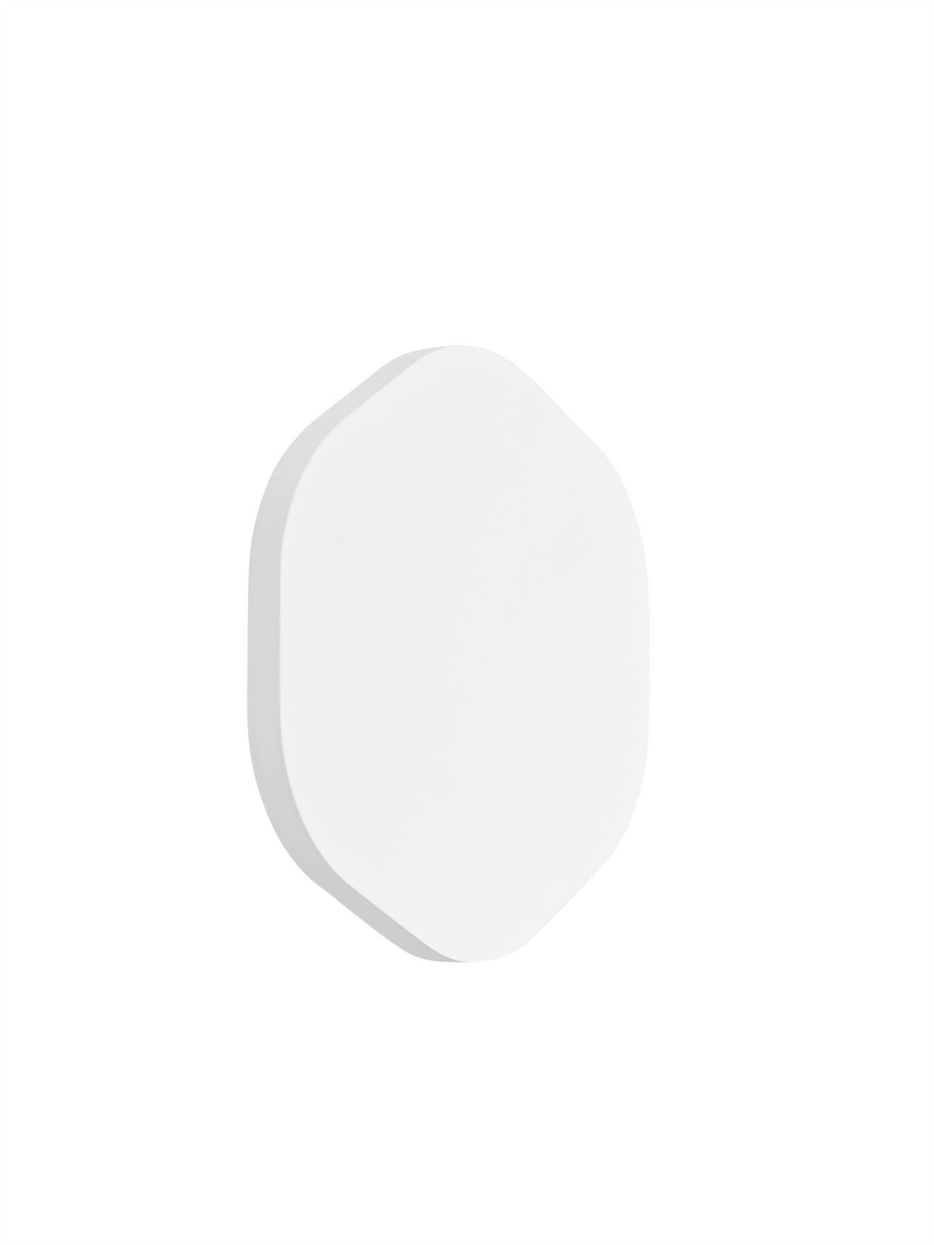 Mantra Fusion MC0106 Bora Bora Wall Light 19.2cm Hexagonal 12W LED 3000K, 1080lm, Matt White, 3yrs Warranty