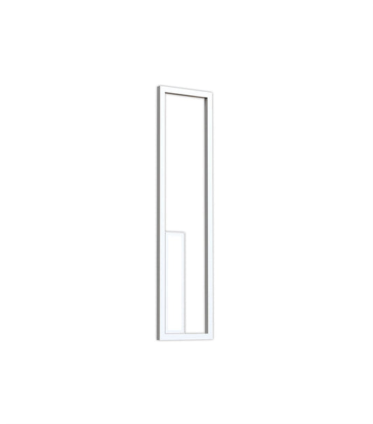 Mantra Boutique Rectangle Wall Light, Dimmable, 40W LED, 3000K, 2250lm, White, 3yrs Warranty