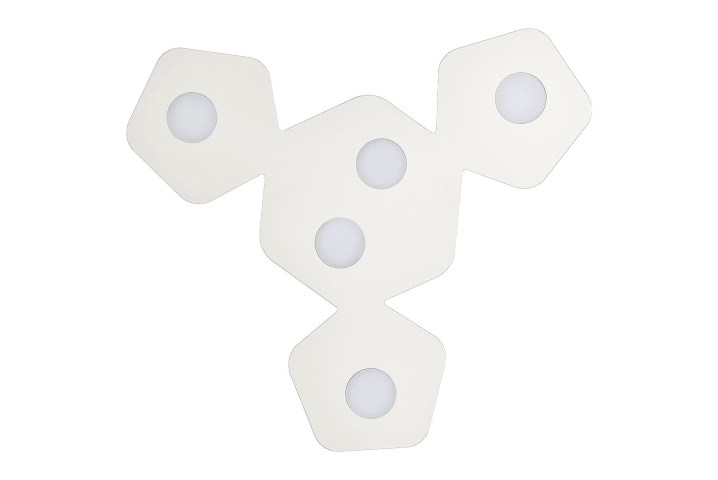 Mantra Area Ceiling Light, 5 x GX53 (Max 9W, Not Included), Sand White