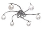 Mantra M0806 Fragma Ceiling 6 Light G9, Polished Chrome