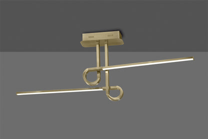 Mantra M6127 Cinto Ceiling 20W LED, 3000K, 1600lm, Antique Brass, 3yrs Warranty - M6127 Ceiling