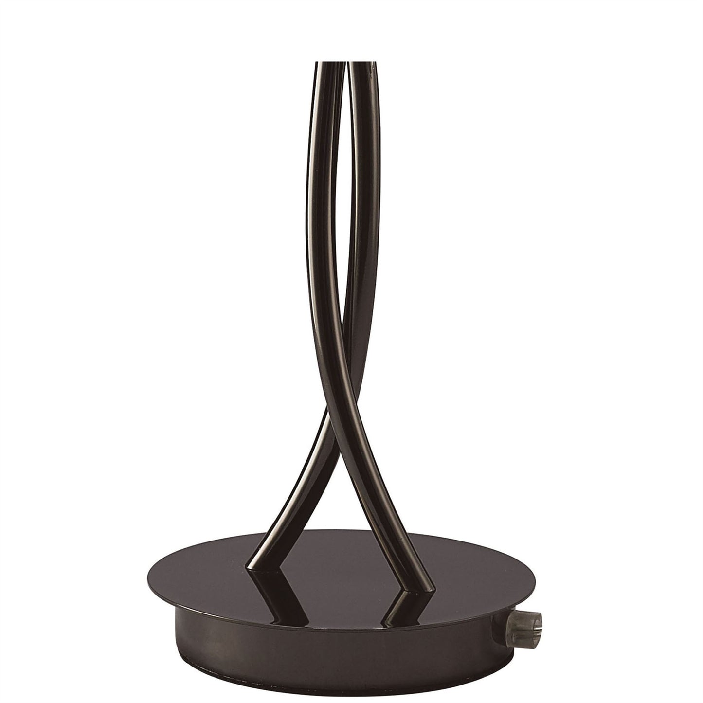 Mantra Eclipse Table Lamp 2 Light G9, Black Chrome