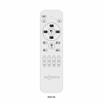 Himalaya 63cm 70W LED Dimmable Light With Built-In 35W DC Reversible Fan, Remote, APP & Alexa/Google Voice Control, 4900lm, Silver, 5yrs Warranty