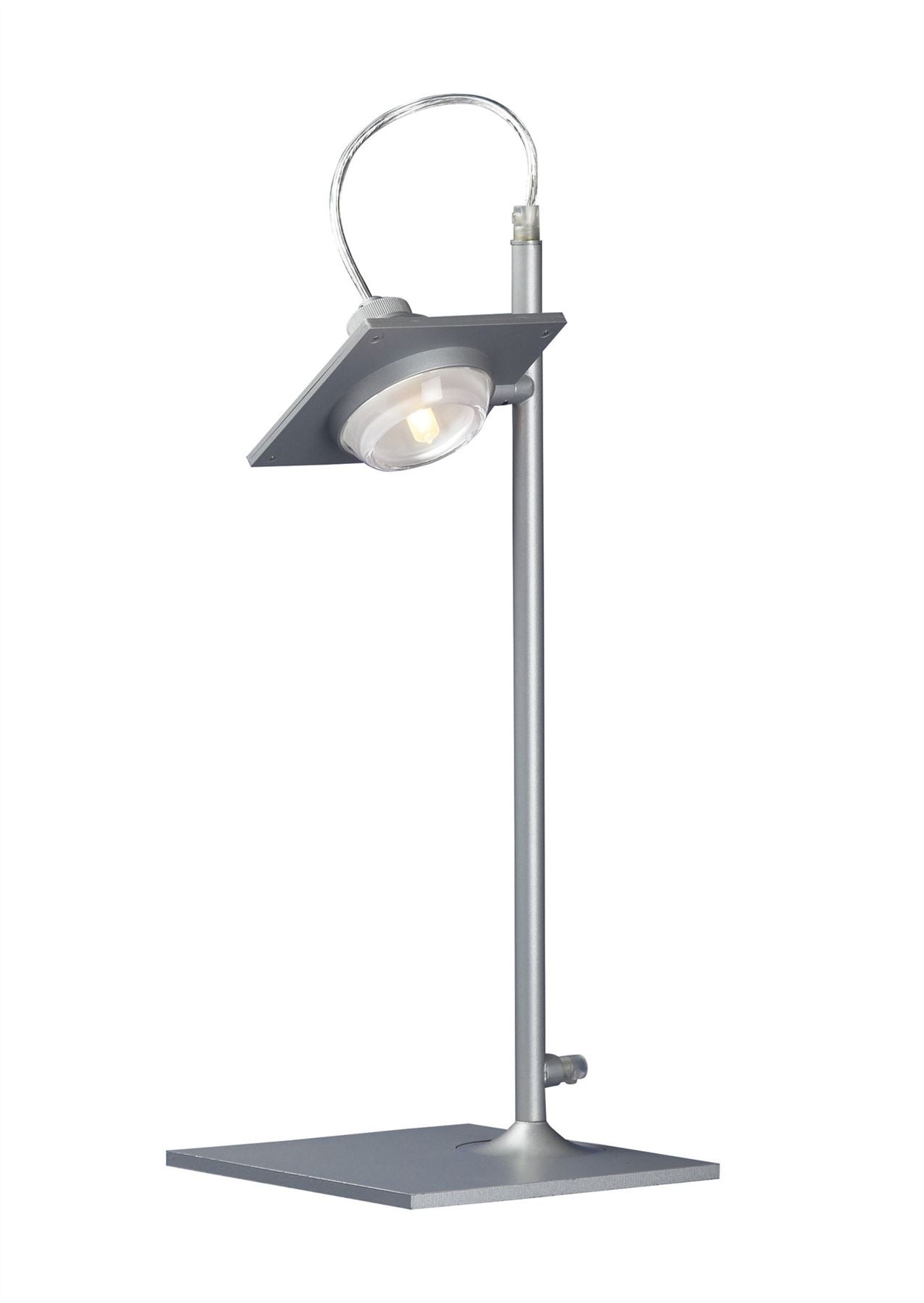 Mantra (0040 008) Ull Table Lamp 1 Light G9 Silver Grey