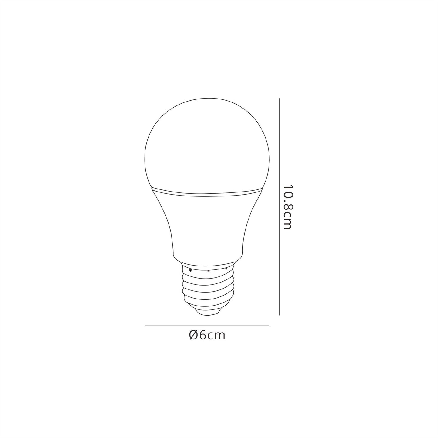 Mantra Fusion Lamps Dimmable LED GLS E27, 7.5W RGB with Remote Control