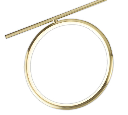 Mantra Olimpia Ceiling Light, 42W LED, 3000K, 3150lm, IP20, Satin Gold, 3yrs Warranty