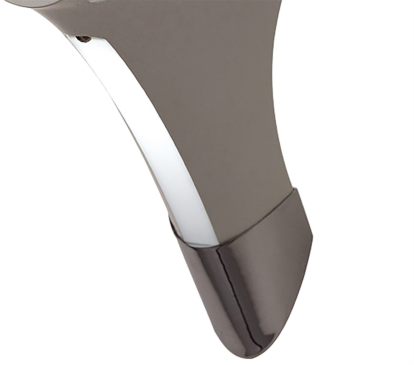 Mantra M1547 Ora Wall Light 1 Light E27, Gloss White/White Acrylic/Polished Chrome