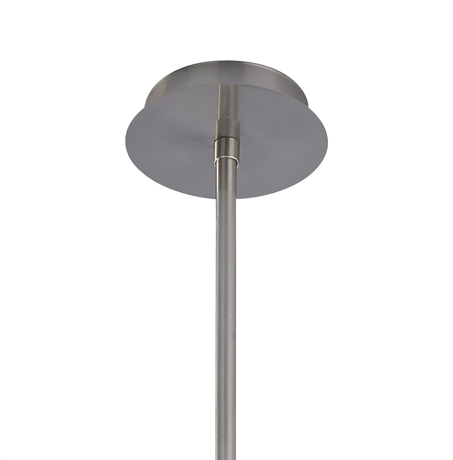 Mantra M1857 Ice Linear Pendant 4 Light G9 ECO Bar, Satin Nickel