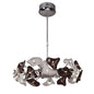 Mantra Otto 65cm Pendant 24 Light G4 Ring, Polished Chrome/Frosted Glass/Black Glass, NOT LED/CFL Compatible