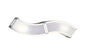 Mantra M0394 Duna E27 Wall Light 2 Light E27, Polished Chrome/White Acrylic