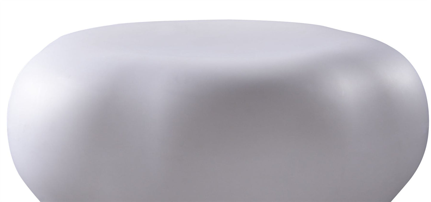 Mantra M1384 Huevo Stool Direct Charge 1 Light LED RGB Outdoor IP65, 120lm, Opal White, 2yrs Warranty