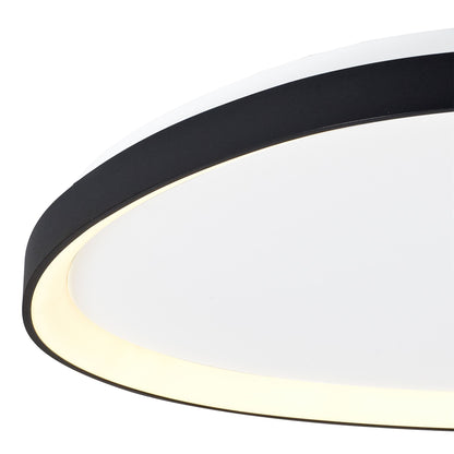 Mantra Fusion Niseko Triangular Ceiling 61cm 48W LED, 3000K, 2900lm, Black, 3yrs Warranty Ceiling