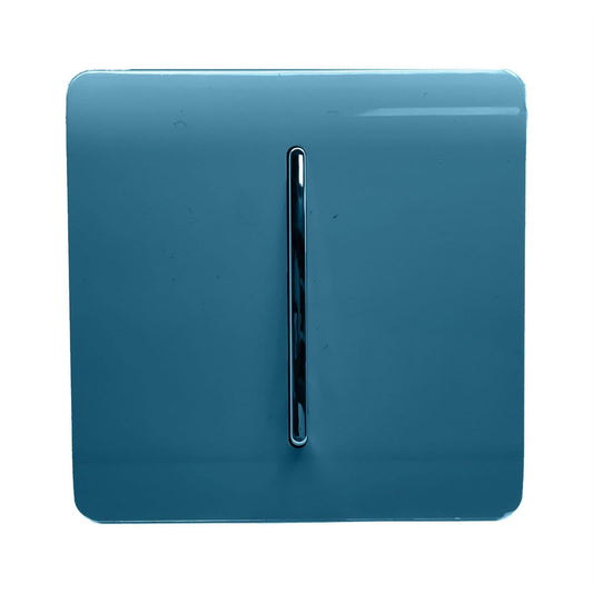 Trendi Artistic Modern Glossy  Home Automation Switch Ocean Blue