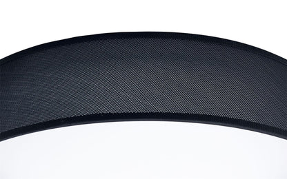 Mantra Nordica Plafones M4966 Nordica Ceiling 30W LED 60CM Black 3000K, 3000lm, White Acrylic with Black Shade, 3yrs Warranty