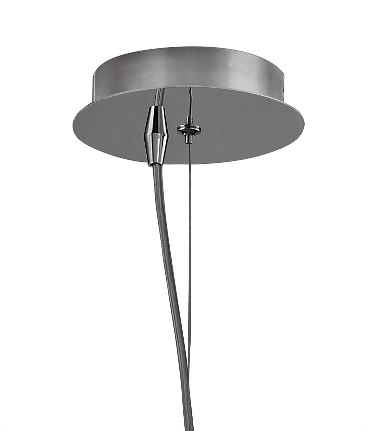 Mantra M3933 O2 Pendant 1 Light E27 Large, Polished Chrome