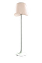 Mantra M1502 Cool Floor Lamp 2 Light E27 Foot Switch Indoor, Matt White/Opal White Item Weight: 22.5kg