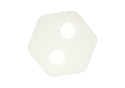 Mantra Area Ceiling Light, 2 x GX53 (Max 9W, Not Included), Sand White