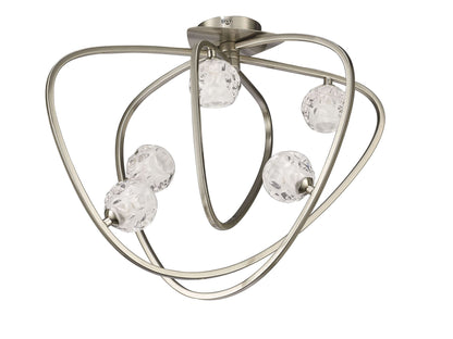 Mantra M5014 Lux Ceiling 5 Light G9, Polished Chrome