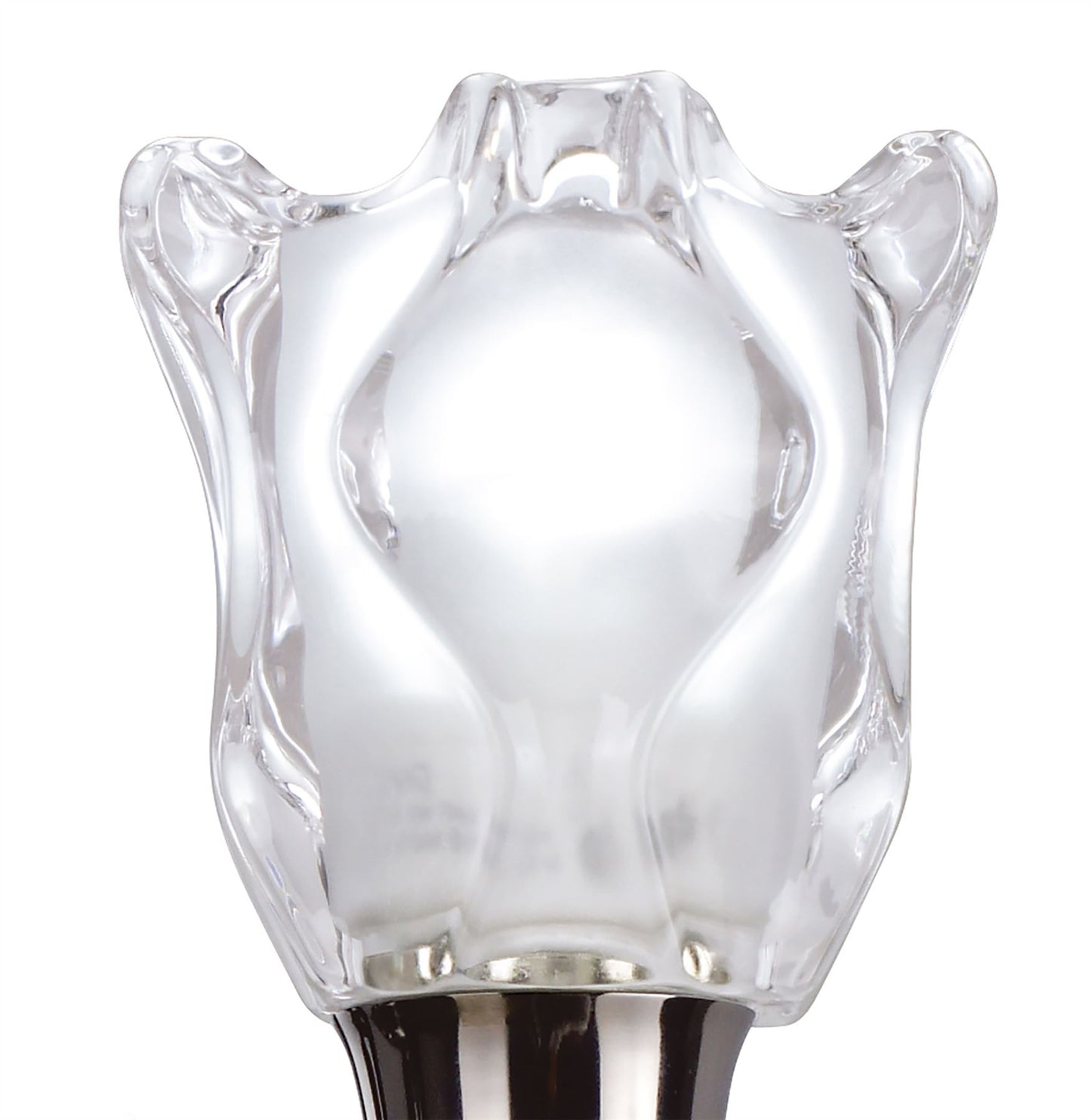 Mantra Amel Wall Light Switched 2 Light L1/SGU10, Black Chrome, CFL Lamps INCLUDED