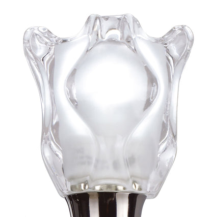 Mantra Amel Wall Light Switched 2 Light L1/SGU10, Black Chrome, CFL Lamps INCLUDED