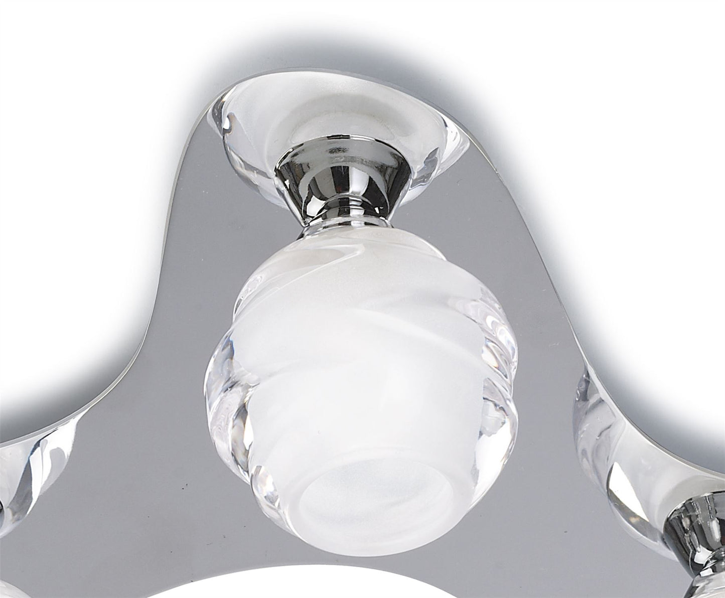 Mantra M1808 Loop Ceiling 3 Light G9 ECO, Polished Chrome