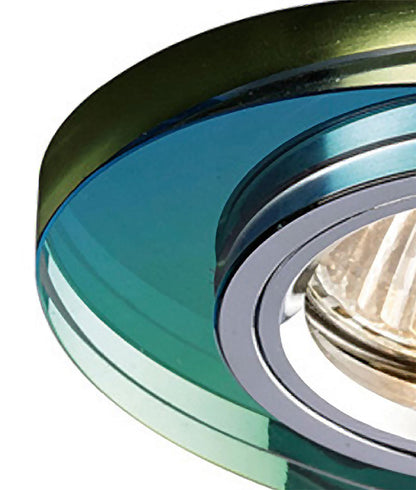Diyas Crystal Downlights Crystal Downlight Oval Rim Only Spectrum, IL30800 REQUIRED TO COMPLETE THE ITEM, Cut Out: 62mm