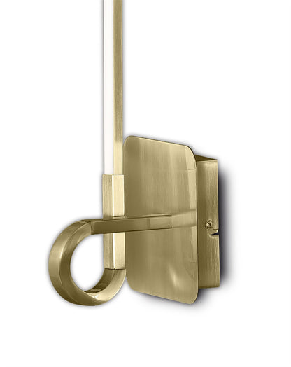 Mantra M6139 Cinto Wall Light 83cm, 12W LED, 3000K, 960lm, Antique Brass, 3yrs Warranty