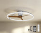 Nepal 105cm 75W LED Dimmable Light With Built-In 35W DC Reversible Fan, Silver/Wood Finish c/w Remote, APP & Alexa/Google Voice Control, 7200lm