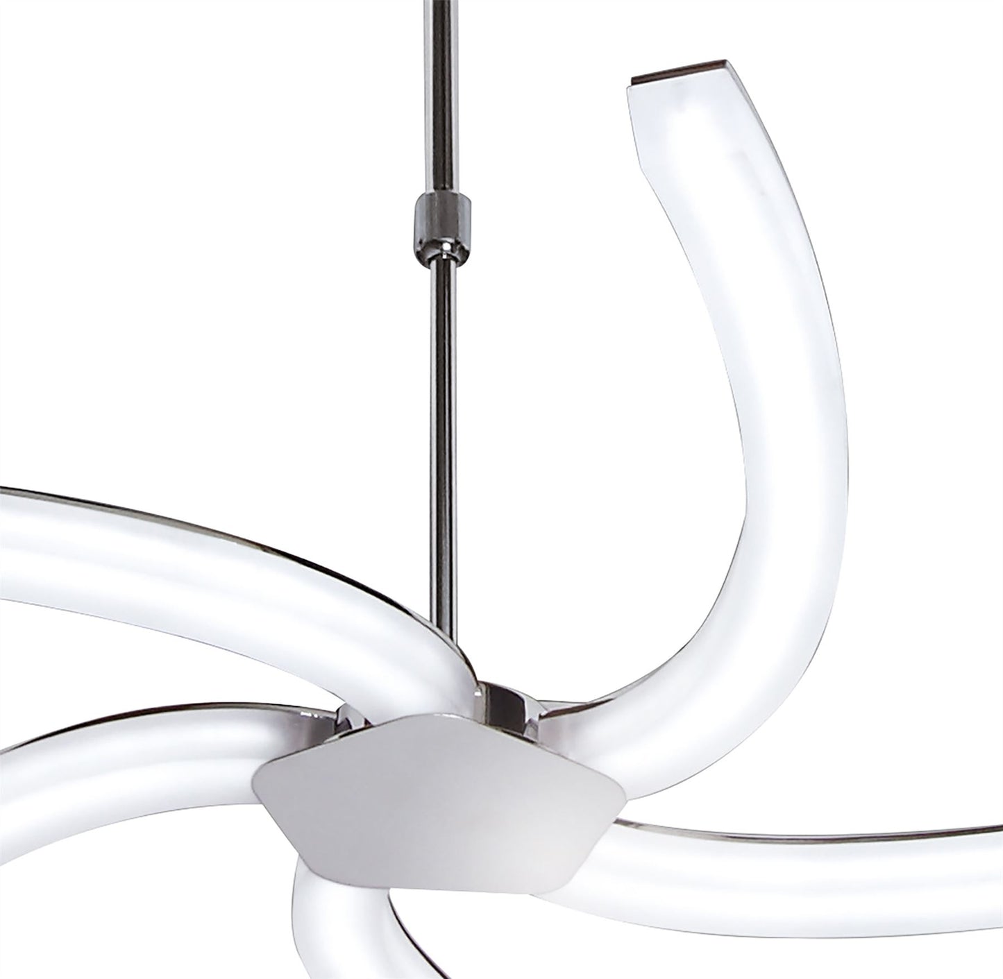 Mantra M3560 On Telescopic 30W LED 3000K, 3000lm, Polished Chrome/Frosted Acrylic, 3yrs Warranty - M3560 Ceiling