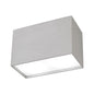 Mantra Fusion M5630 Kailua Flush Rectangular 2 x GU10, Silver - M5630 Ceiling
