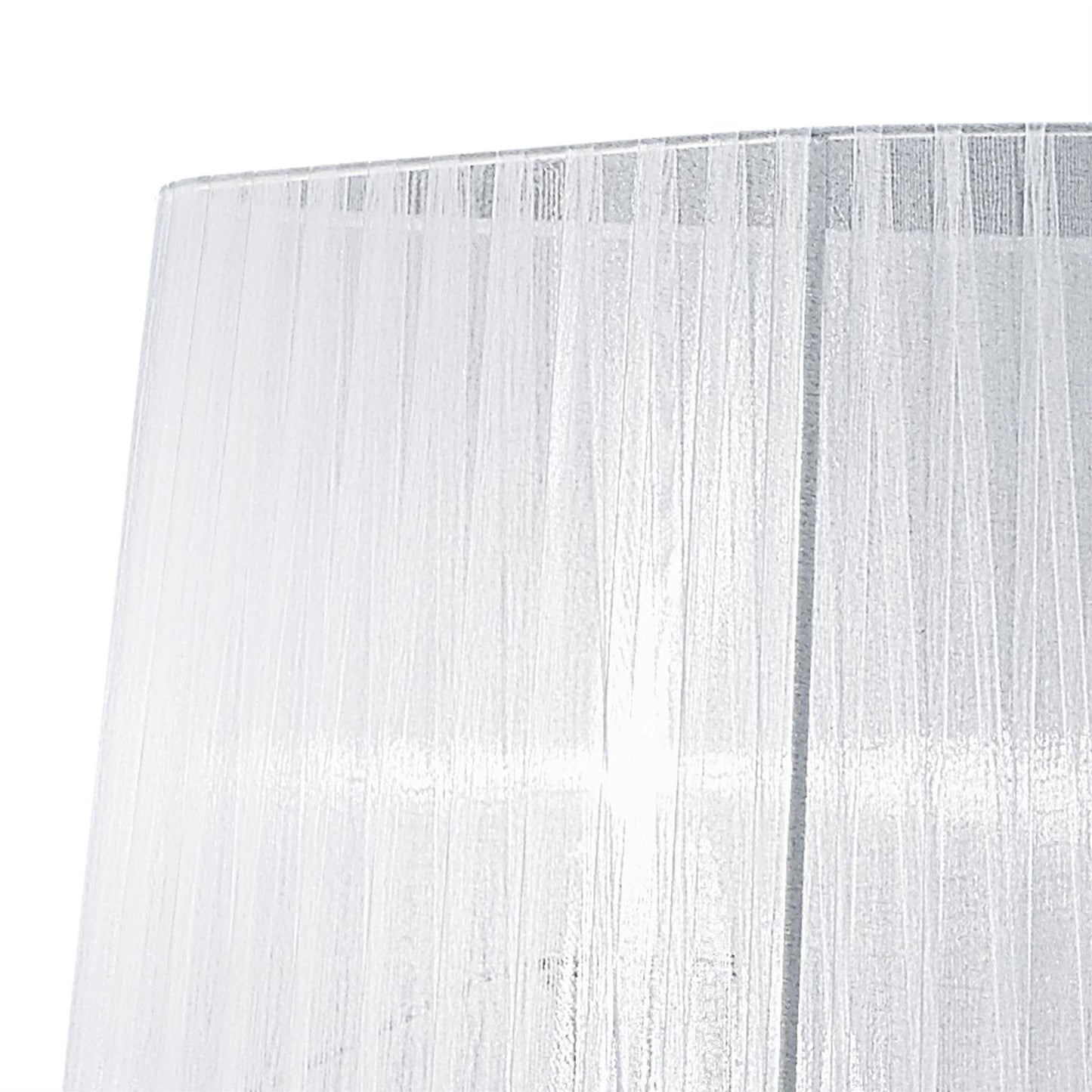 Mantra Louise Oval White Organza Shade Suitable For, M5280, 540/600x260mm