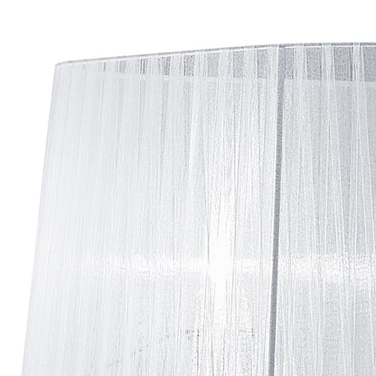 Mantra Louise Oval White Organza Shade Suitable For, M5280, 540/600x260mm