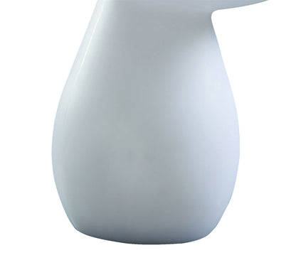 Mantra Pao Table Lamp 2 Light CFL In Line Switch Indoor, Opal White