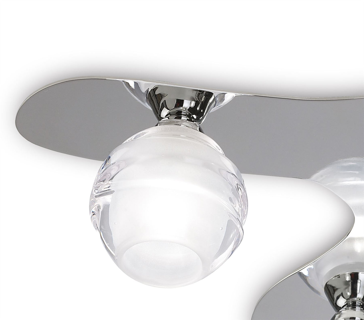 Mantra M1809 Loop Ceiling 5 Light G9 ECO, Polished Chrome