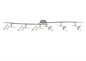 Mantra Flavia Linear Spot Light 6 Light G9 with Adjustable Heads, Polished Chrome