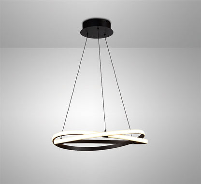 Mantra M5810 Infinity Brown Oxide Pendant 42W LED 2800K, 3400lm, Brown Oxide/White Acrylic, 3yrs Warranty