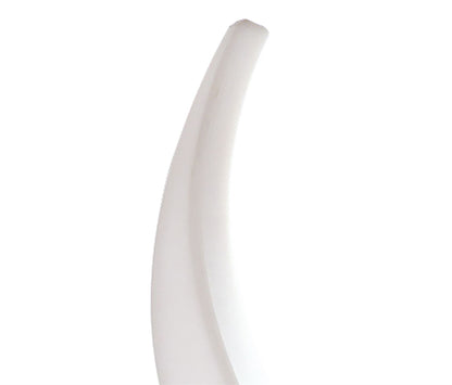Mantra M1327 Flame Table Lamp 1 Light E27 Large Indoor, Opal White