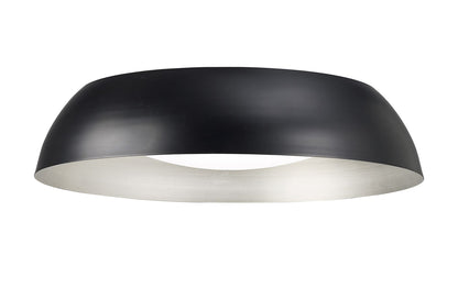 Mantra M4848 Argenta Ceiling Large 30W LED 3000K, 3000lm, Matt Black/Silver/White Acrylic, 3yrs Warranty - M4848 Ceiling