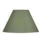 Oaks Lighting S501/5 Cotton Coolie Lampshade 140mm - Clip-On Candle Light Shade - Sage