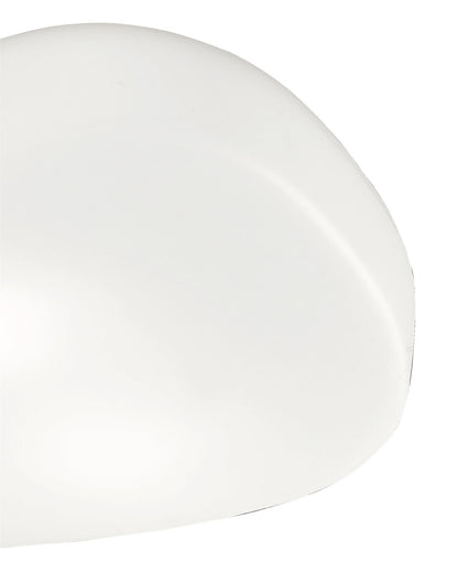 Mantra M1893 Ufo Ceiling 4 Light E27 Outdoor IP44, Matt White/Opal White