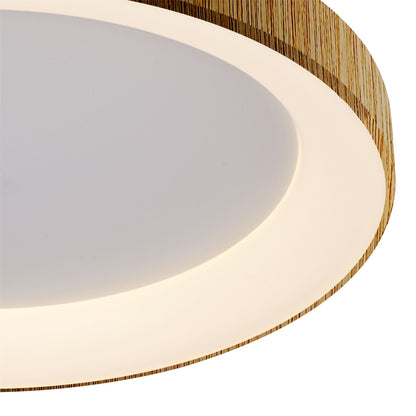 Mantra Fusion Niseko Ring Ceiling 65cm 48W LED, 3000K, 3900lm, Wood, 3yrs Warranty Ceiling